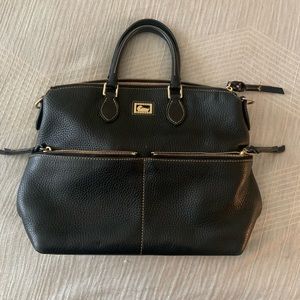 Black Dooney & Burke leather bag